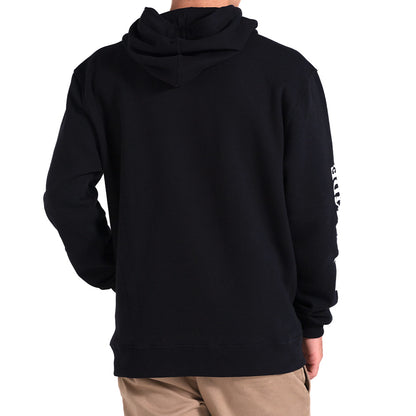 Moletom Canguru Vissla Coastal Eco Preto