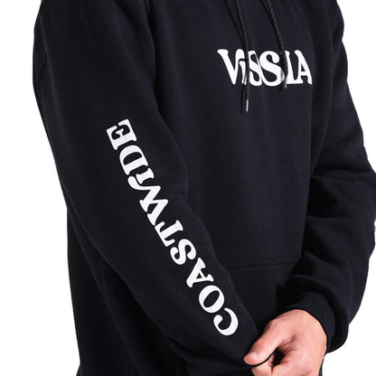 Moletom Canguru Vissla Coastal Eco Preto