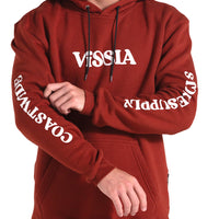 Thumbnail for Moletom Canguru Vissla Coastal Eco Vermelho