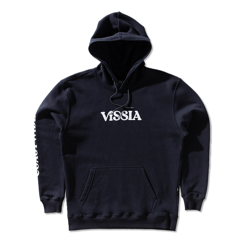 Moletom Canguru Vissla Coastal Eco Preto