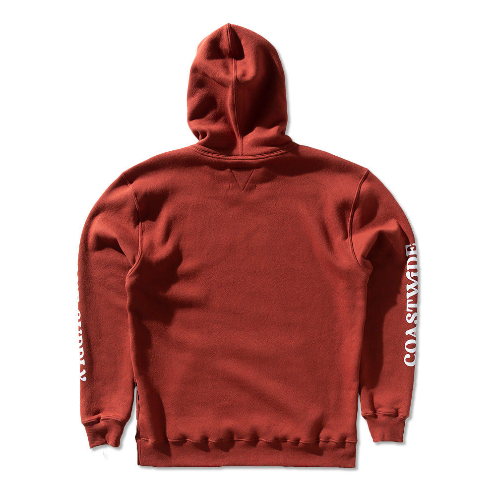 Moletom Canguru Vissla Coastal Eco Vermelho
