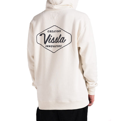 Moletom Canguru Vissla Creators Commuter Off White