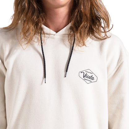Moletom Canguru Vissla Creators Commuter Off White