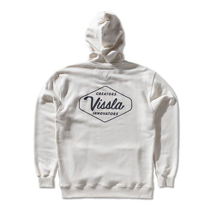 Moletom Canguru Vissla Creators Commuter Off White