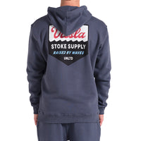 Thumbnail for Moletom Canguru Vissla Stoke Supply Azul