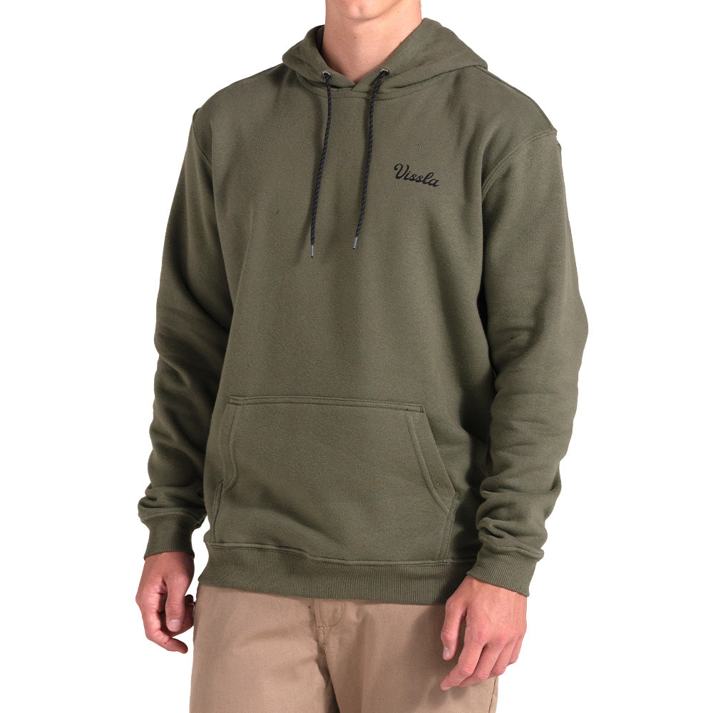 Moletom Canguru Vissla Stoke Supply Verde