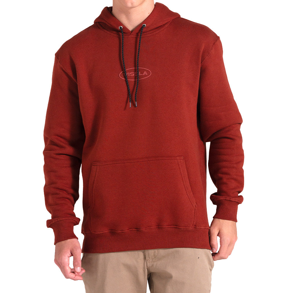 Moletom Canguru Vissla Elipse Vermelho