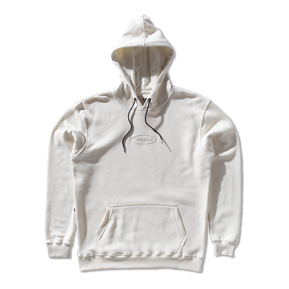 Moletom Canguru Vissla Elipse Off White