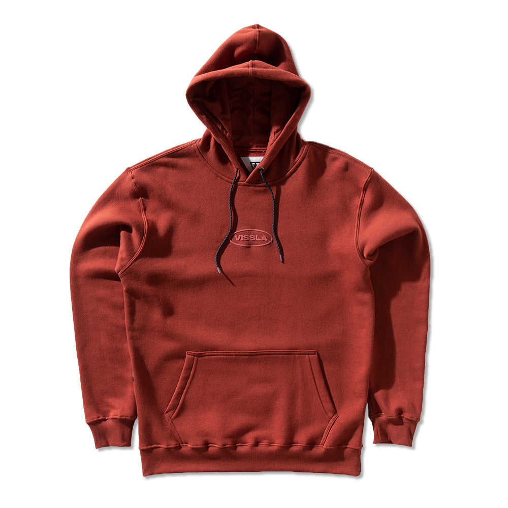 Moletom Canguru Vissla Elipse Vermelho