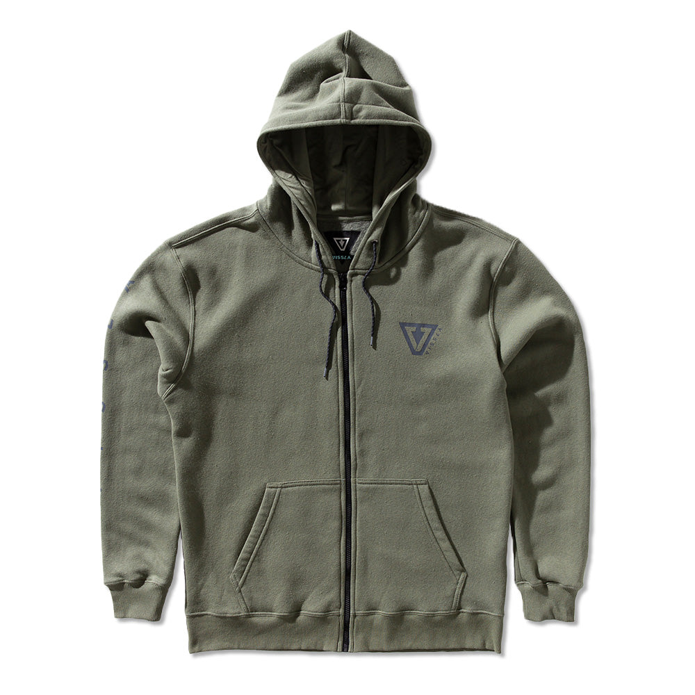 Moletom Canguru Vissla All Times Verde