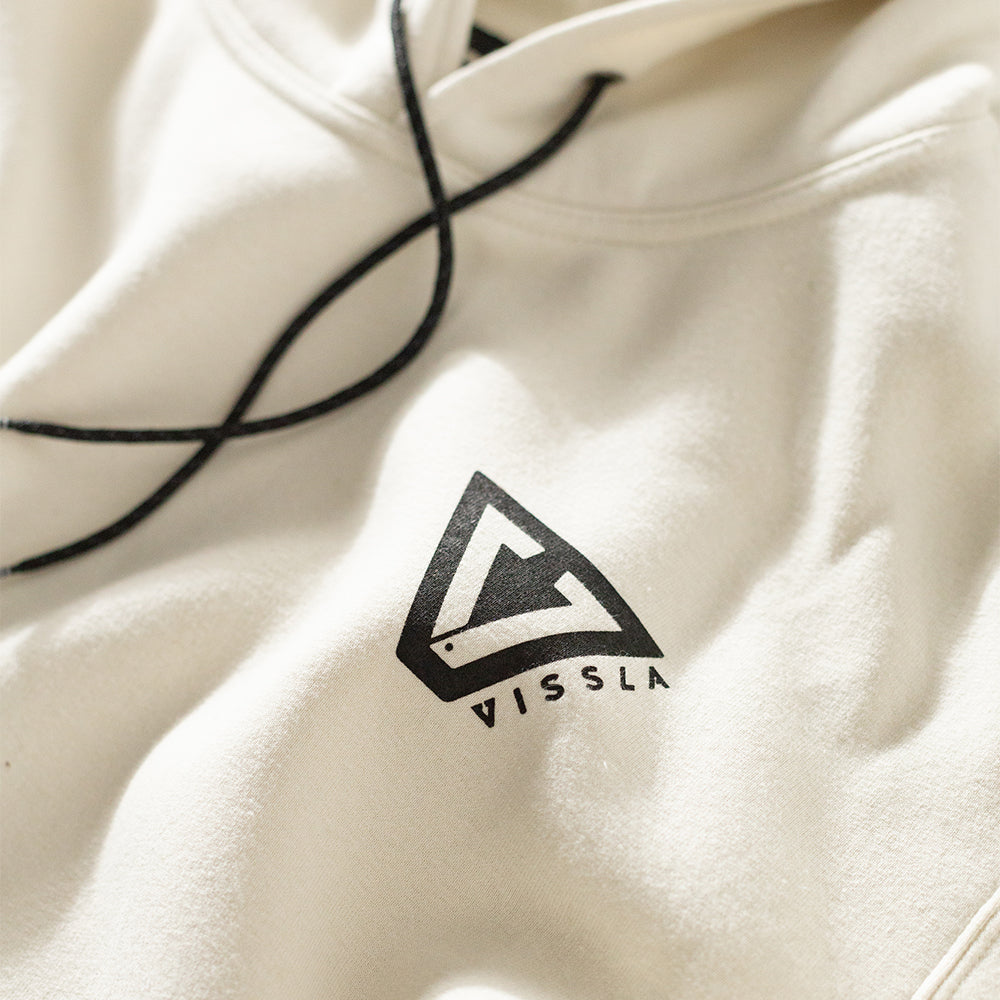 Moletom Canguru Vissla Established Off White