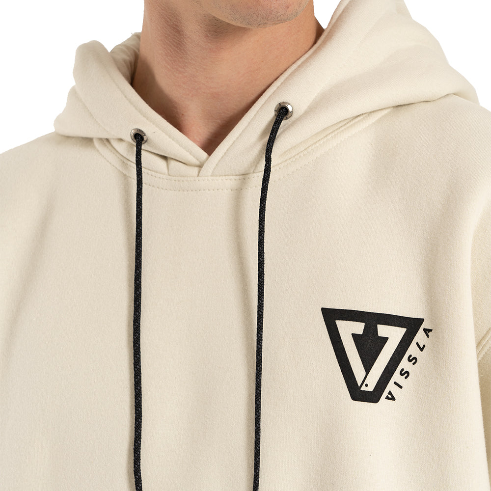 Moletom Canguru Vissla Established Off White