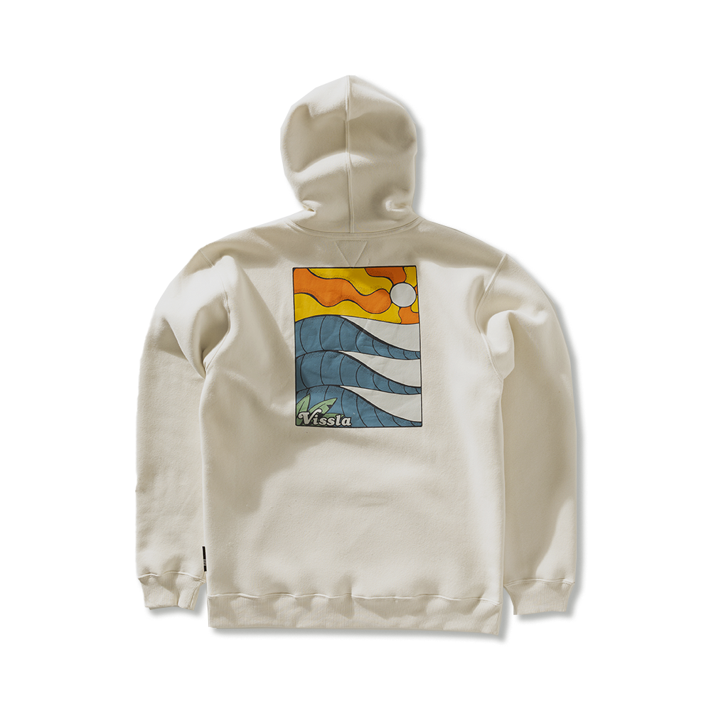 Moletom Canguru com Capuz Vissla Off Sets Off White