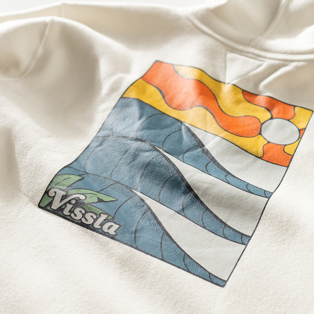Moletom Canguru com Capuz Vissla Off Sets Off White