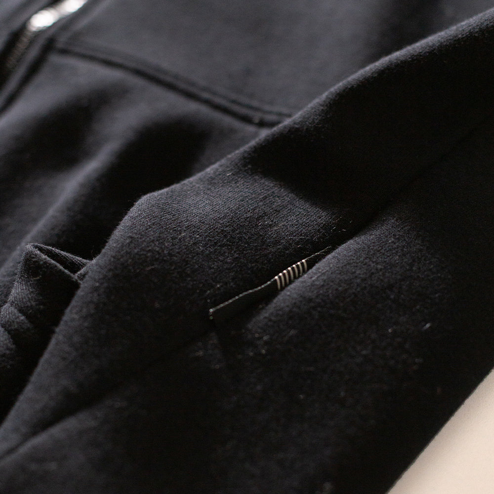 Moletom Canguru Aberto Vissla Solid Sets Preto