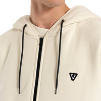 Thumbnail for Moletom Canguru Aberto Vissla Solid Sets Off White