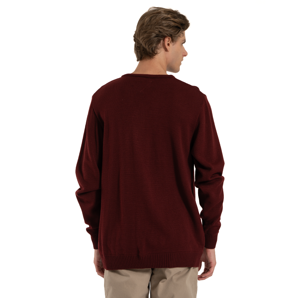 Tricot Vissla Creators Bordô em Jacquard
