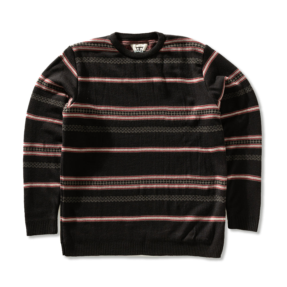 Tricot Vissla Creators Jacquard Listrada Preta