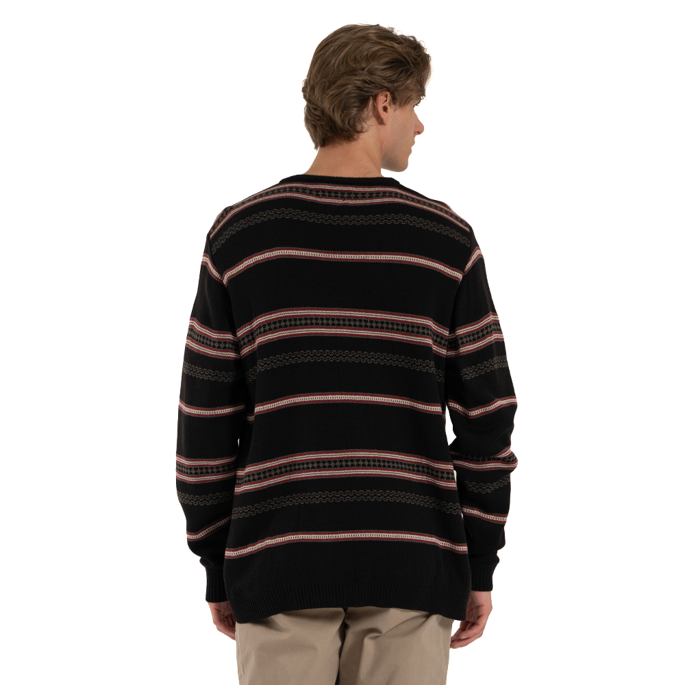 Tricot Vissla Creators Jacquard Listrada Preta