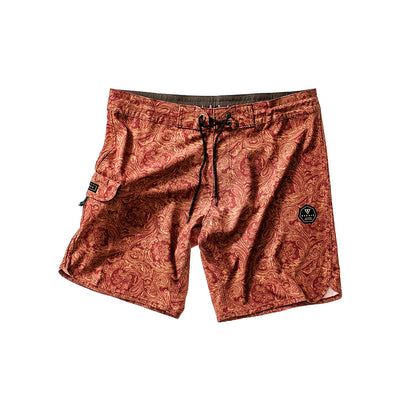 Boardshort Vissla Paisley 18.5" Vermelho