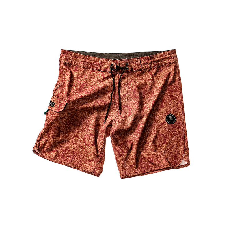 Boardshort Vissla Paisley 18.5" Vermelho