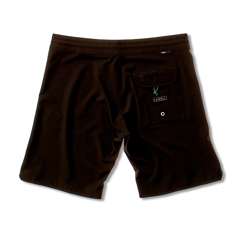 Boardshort Vissla Solid Sets 18.5" Preto