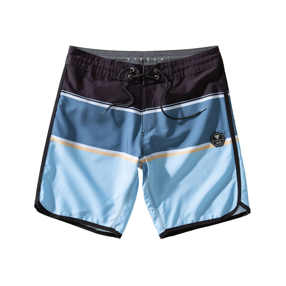 Boardshort Vissla The Point 18.5" Azul