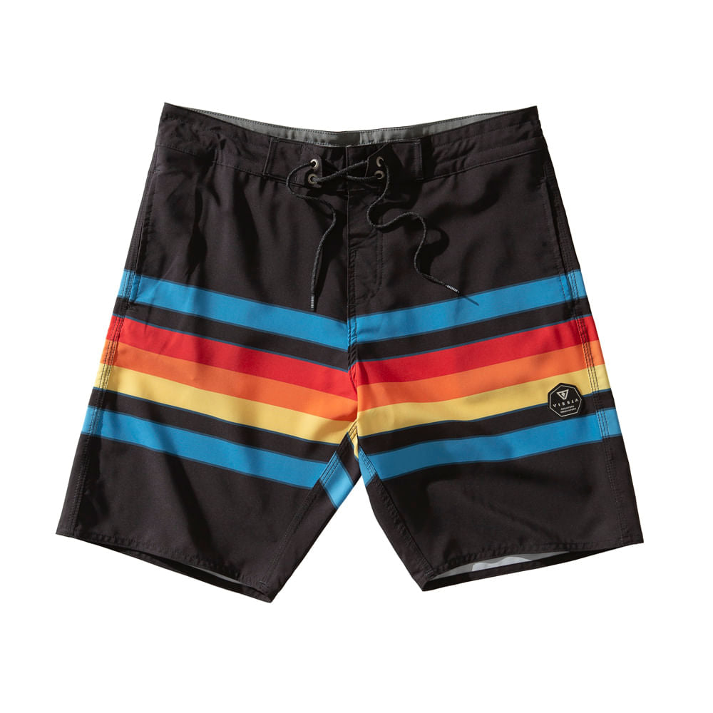Boardshort Vissla Fist Bump 18.5" Preto