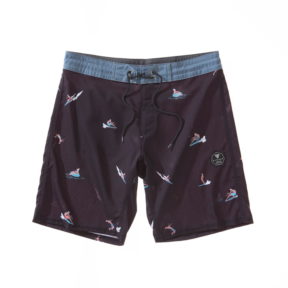 Boardshort Vissla Radical 18.5" Preto