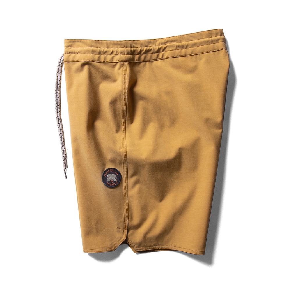 Boardshort Upcycled Coconut Vissla 18,5'' Solid Sets Mostarda