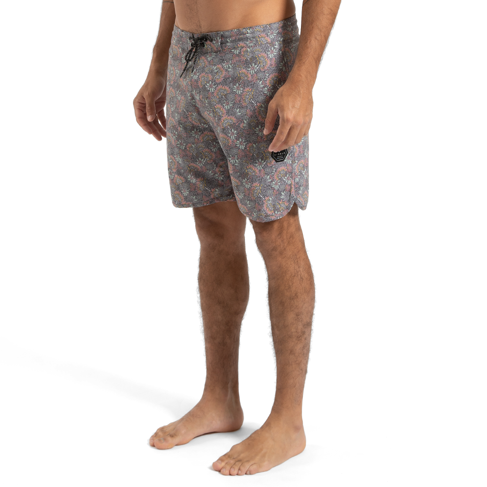 Boardshort Upcycled Coconut Vissla 17,5'' Greenhouse Cinza