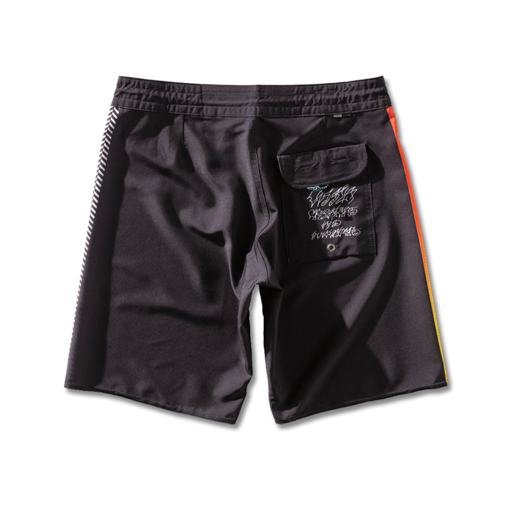 Boardshort Vissla Woodside Stealth 18.5" Preto