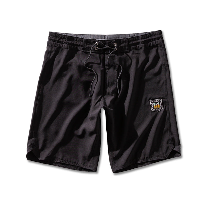 Boardshort Vissla Solid Sets 18.5" Preto
