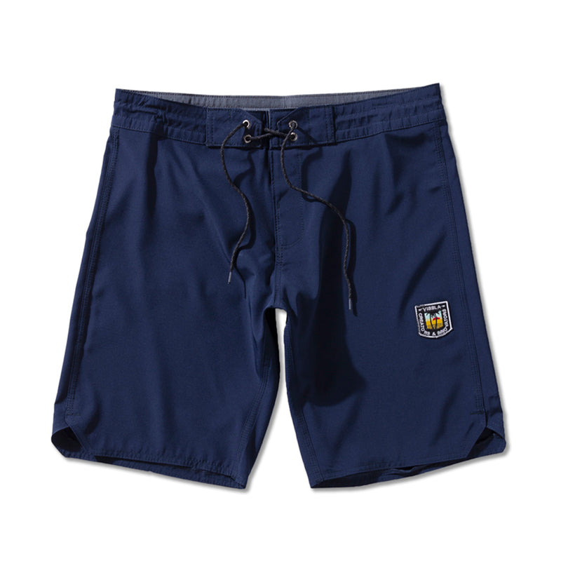 Boardshort 18.5'' Vissla Solid Sets Denim Escuro