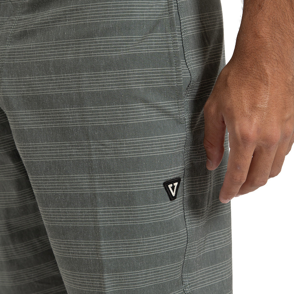 Boardshort Upcycled Coconut Vissla 17,5'' Stokem Verde