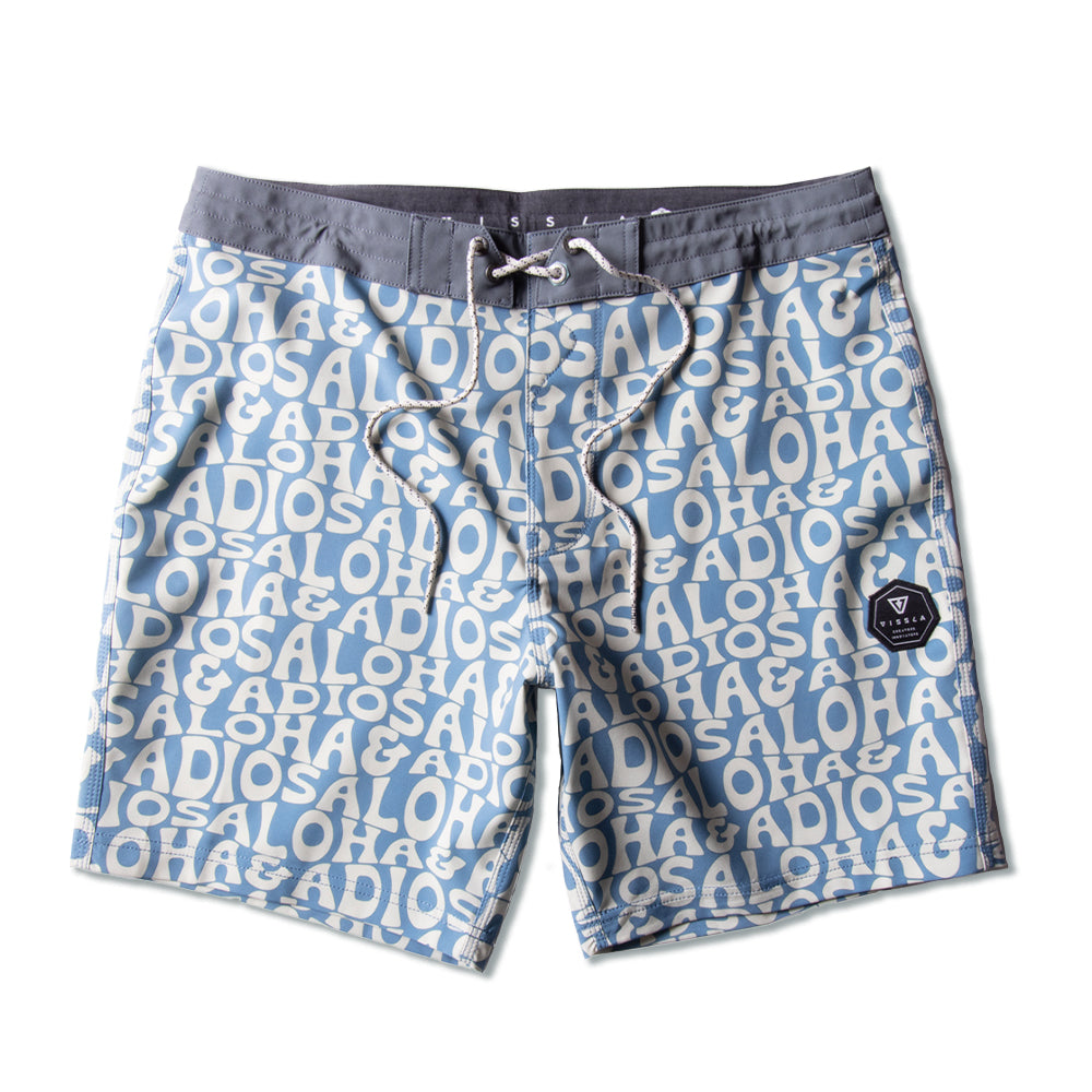 Boardshort Upcycled Coconut Vissla 17,5'' Aloha & Adios