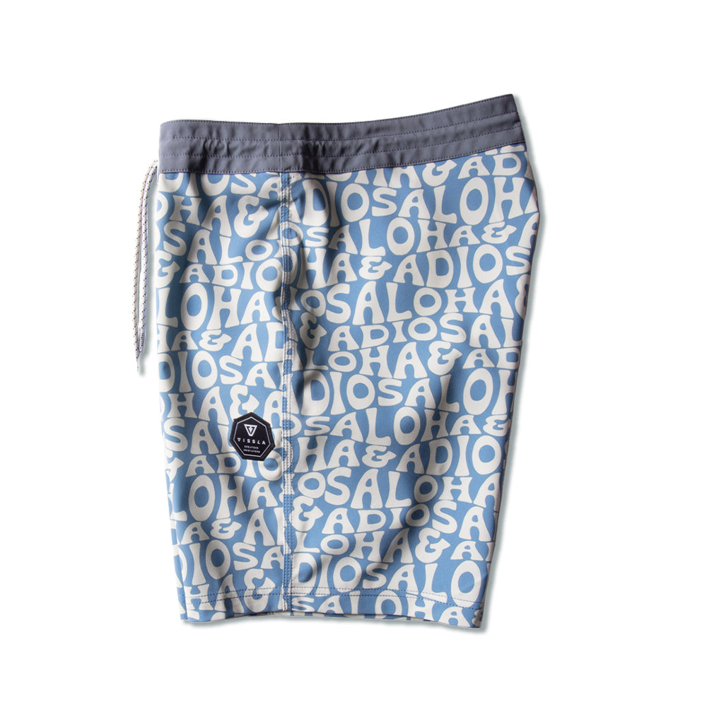 Boardshort Upcycled Coconut Vissla 17,5'' Aloha & Adios