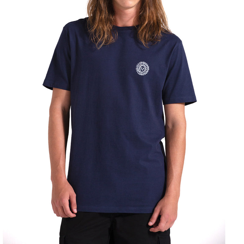 Camiseta Vissla Keep Crawl Azul Marinho