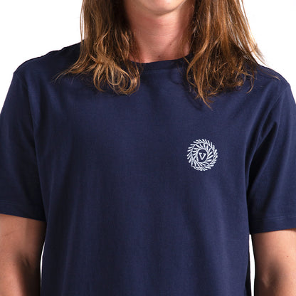 Camiseta Vissla Keep Crawl Azul Marinho