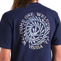 Thumbnail for Camiseta Vissla Keep Crawl Azul Marinho