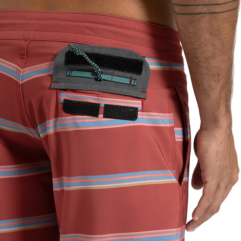 Boardshort Vissla 18,5'' Spaced Out Vermelho