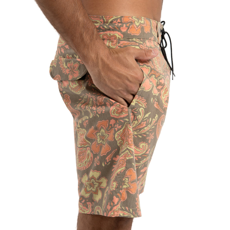 Boardshort Vissla 18,5'' Vagabond Kaki