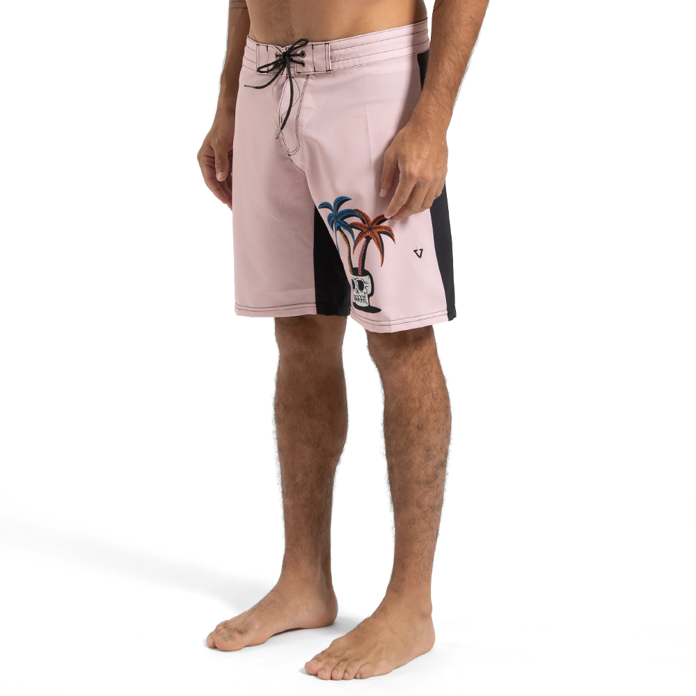 Boardshort Vissla 18,5'' Tropic Terror Rosa