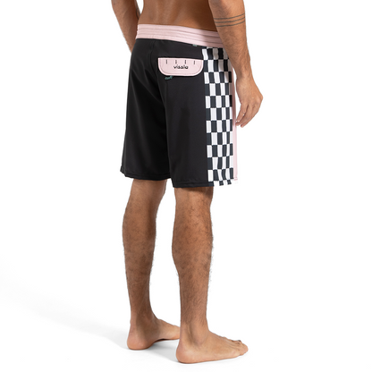 Boardshort Vissla 18,5'' Tropic Terror Rosa