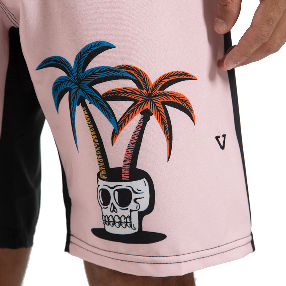 Boardshort Vissla 18,5'' Tropic Terror Rosa