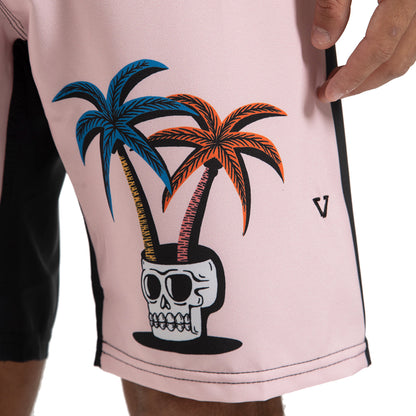 Boardshort Vissla 18,5'' Tropic Terror Rosa