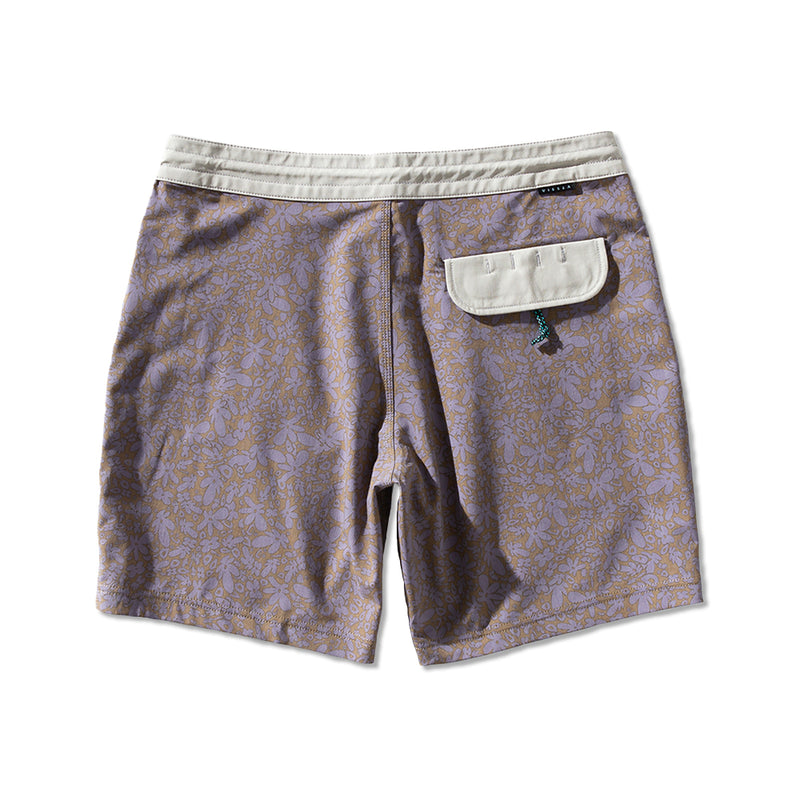 Boardshort Vissla 17,5" Superbloom Lilás