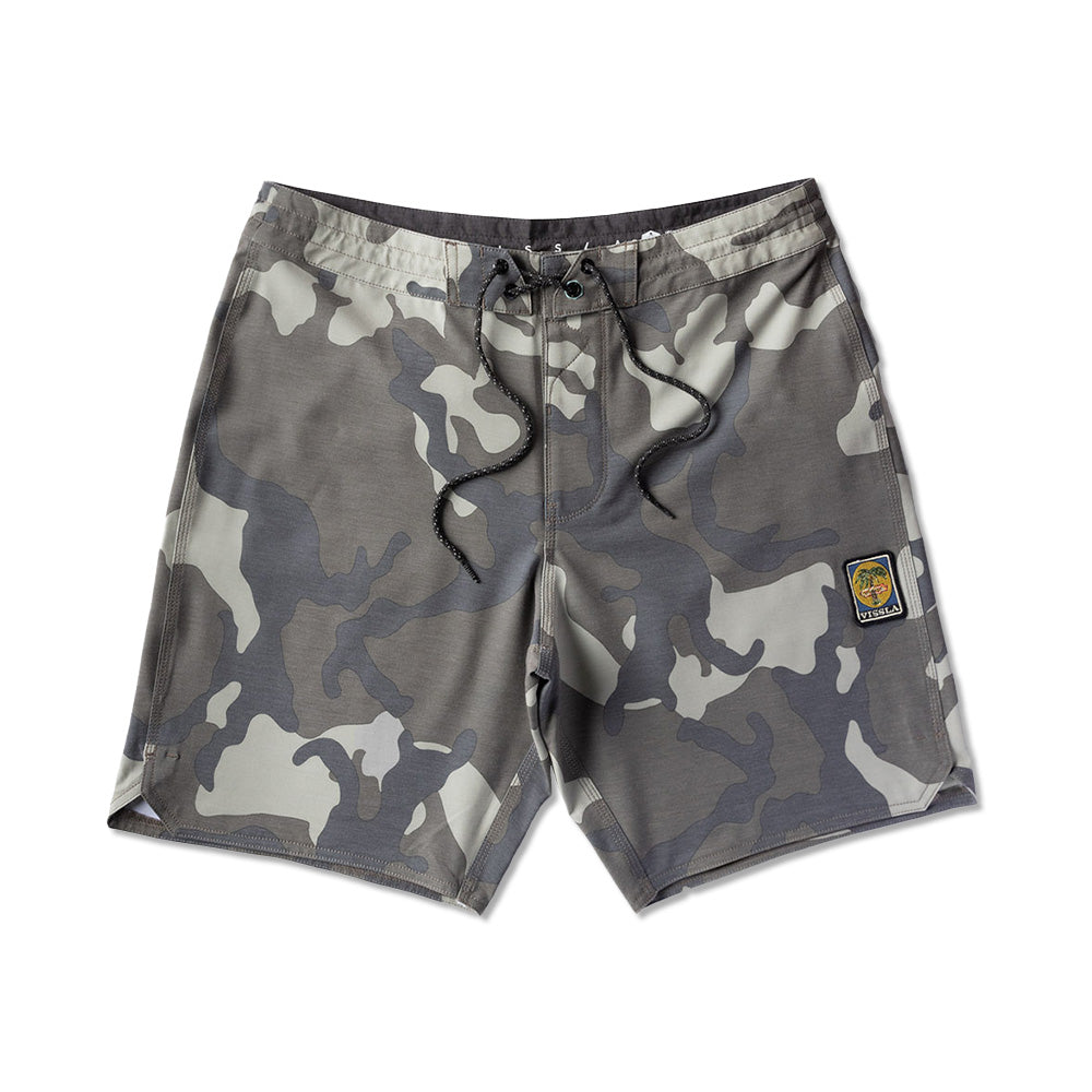Boardshort Vissla 18,5" Solid Sets Verde