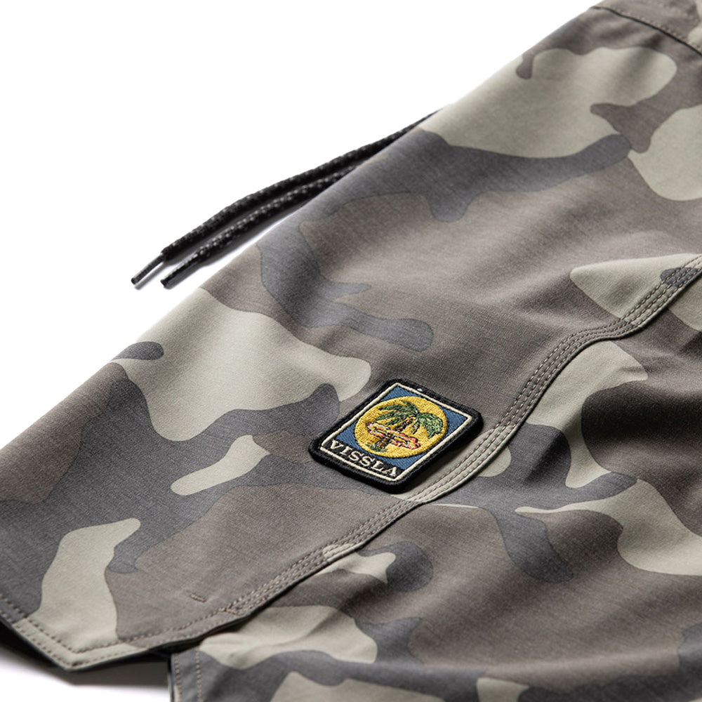 Boardshort Vissla 18,5" Solid Sets Verde