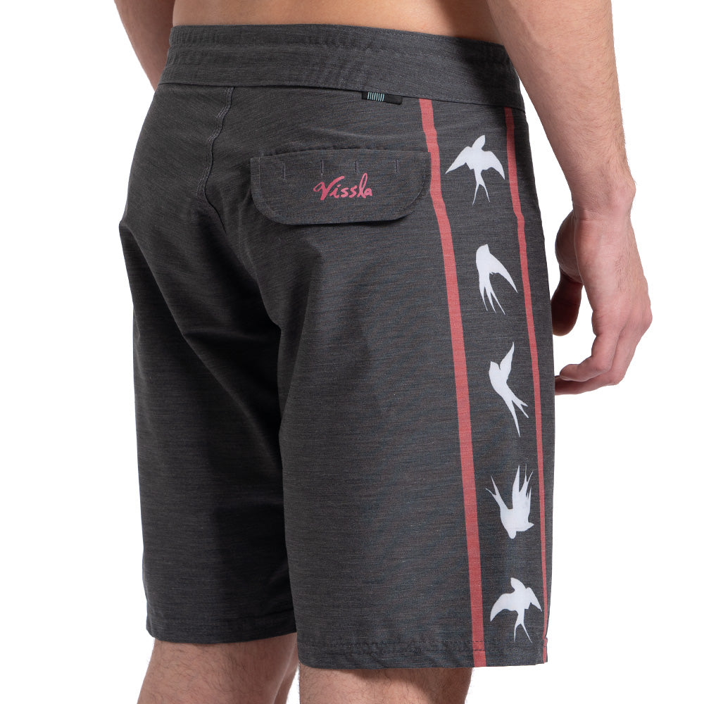 Boardshorts Preto Vissla Swarms